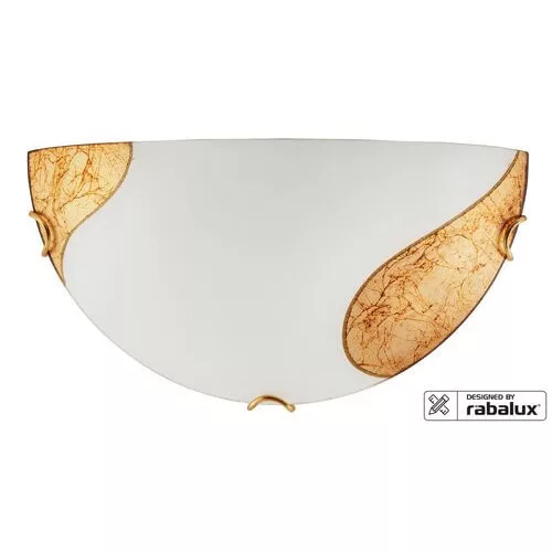Rábalux 1940 Art gold Beltéri Fali lámpa fehér-arany E27 1x MAX 60, IP20