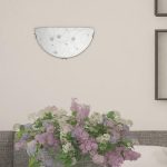 Rábalux 1960 Jolly Beltéri Fali lámpa fehér mintás-fehér mintás E27 1x MAX 60, IP20