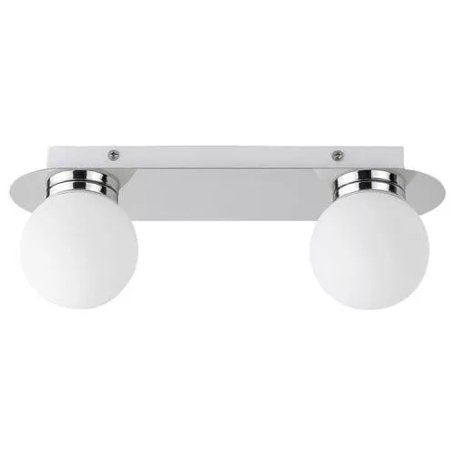 Rábalux 2111 Becca Beltéri Fürdőszobai lámpa króm-fehér G9 2X MAX 28, IP44