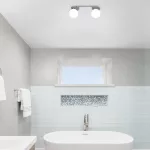 Rábalux 2111 Becca Beltéri Fürdőszobai lámpa króm-fehér G9 2X MAX 28, IP44