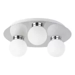 Rábalux 2113 Becca Beltéri Fürdőszobai lámpa króm-fehér G9 3X MAX 28, IP44