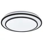 Rábalux 2130 Lupita Beltéri Mennyezeti lámpa fekete-fehér LED 40, IP20