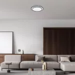 Rábalux 2130 Lupita Beltéri Mennyezeti lámpa fekete-fehér LED 40, IP20