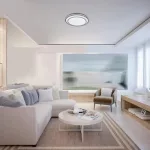 Rábalux 2131 Lupita Beltéri Mennyezeti lámpa ezüst-fehér LED 40, IP20