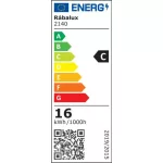 Rábalux 2140 SMD-LED LED panel átlátszó- , IP20