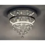 Rábalux 2237 Pallas Beltéri lámpa, Mennyezeti lámpa, króm-fehér E14LED 32+ E14 3x MAX 40, IP20