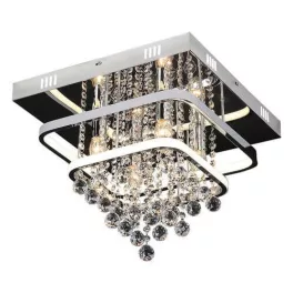   Rábalux 2239 Pallas Beltéri Mennyezeti lámpa króm-fehér LED 36+ E14 4x MAX 40, IP20