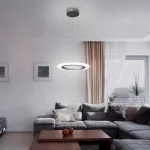 Rábalux 2428 Adrienne Beltéri Függeszték ezüst-átlátszó LED 20, IP20