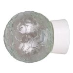 Rábalux 2431 Grace Beltéri Fali lámpa fehér-átlátszó E27 1x MAX 60, IP20