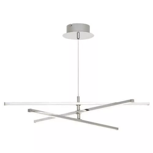 Rábalux 2480 Meredith Beltéri Függeszték króm-fehér LED 18, IP20