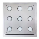 Rábalux 2643 Naomi Beltéri Mennyezeti lámpa füstszínű-füstszínű GU10 9x MAX 15, IP20