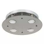 Rábalux 2644 Naomi Beltéri Mennyezeti lámpa füstszínű-füstszínű GU10 4x MAX 15, IP20