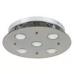 Rábalux 2645 Naomi Beltéri Mennyezeti lámpa füstszínű-füstszínű GU10 5x MAX 15, IP20