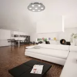 Rábalux 2646 Naomi Beltéri Mennyezeti lámpa füstszínű-füstszínű GU10 7x MAX 15, IP20