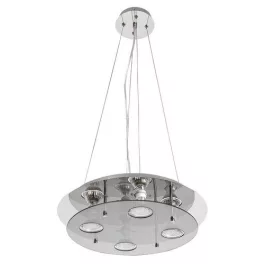   Rábalux 2647 Naomi Beltéri Függeszték füstszínű-füstszínű GU10 4x MAX 15, IP20