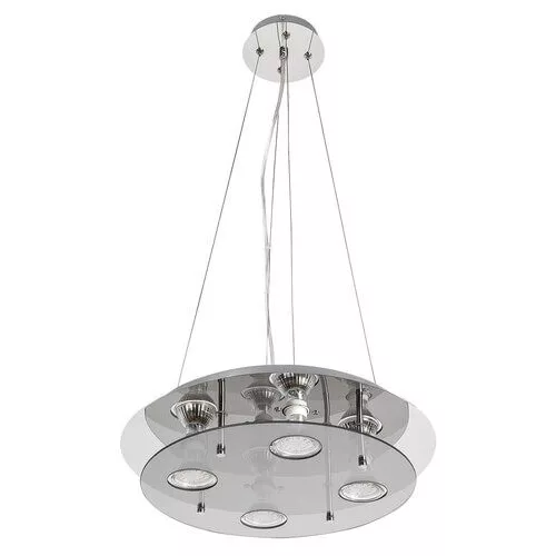 Rábalux 2647 Naomi Beltéri Függeszték füstszínű-füstszínű GU10 4x MAX 15, IP20