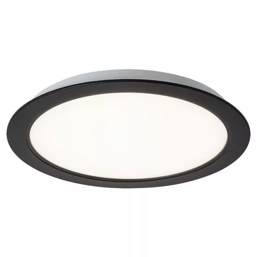 Rábalux 2680 Shaun Ráépíthető és Beépíthető lámpa fekete-fehér LED 17, IP20