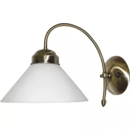   Rábalux 2701 Marian Beltéri Fali lámpa bronz-fehér E27 1x MAX 60, IP20