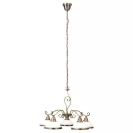   Rábalux 2755 Elisett Beltéri Csillár bronz-bronz E27 5x MAX 60, IP20