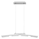 Rábalux 2957 Eucalyptus Függeszték szatin króm-fehér LED 20, IP20