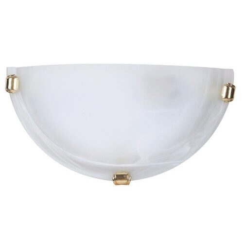 Rábalux 3001 Alabastro Beltéri Fali lámpa fehér alabástrom üveg-fehér alabástrom üveg E27 1x MAX 60, IP20