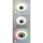Rábalux 3015 Calvin Beltéri Mennyezeti lámpa fehér-fehér LED 40, IP20