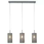 Rábalux 3019 Callia Beltéri Függeszték szürke-szürke E14 3x MAX 25, IP20