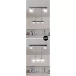 Rábalux 3060 Calista Beltéri Függeszték fekete-fehér G9 5x MAX 28, IP20