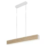 Rábalux 3091 Cinnamon Beltéri Függeszték tölgy-fehér LED 34, IP20