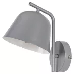 Rábalux 3094 Malia Beltéri Fali lámpa szürke-szürke E14 1x MAX 25, IP20