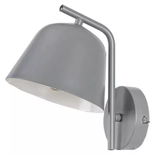 Rábalux 3094 Malia Beltéri Fali lámpa szürke-szürke E14 1x MAX 25, IP20