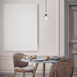 Rábalux 3118 Cardamom Beltéri Függeszték ezüst tölgy-füstszínű üveg E14 1x MAX 40, IP20