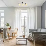 Rábalux 3135 Rattan Beltéri Spotlámpa matt fekete-natúr E14 3x MAX 15, IP20