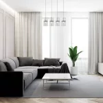 Rábalux 3156 Zelkova Beltéri Függeszték súrolt alumínium-átlátszó E27 4x MAX 40, IP20
