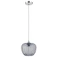 Rábalux 3177 Monet Beltéri Függeszték króm-füstszínű üveg E27 1x MAX 40, IP20
