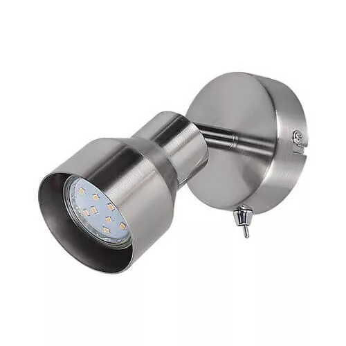 Rábalux 3183 Blake Beltéri Spotlámpa szatin króm-szatin króm GU10 1x MAX 50, IP20
