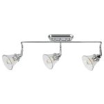 Rábalux 3209 Antoine Beltéri Fürdőszobai lámpa króm-átlátszó E14 3x MAX 40, IP44