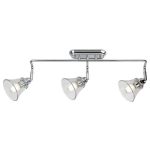 Rábalux 3209 Antoine Beltéri Fürdőszobai lámpa króm-átlátszó E14 3x MAX 40, IP44