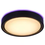 Rábalux 3283 Foster Beltéri Mennyezeti lámpa fekete-fehér LED 28, IP20
