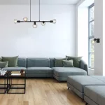 Rábalux 3297 Sullivan Beltéri Függeszték fekete-füstszínű üveg E14 5x MAX 40, IP20