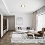 Rábalux 3482 Arcadia Beltéri Mennyezeti lámpa szürke-fehér LED 48, IP20