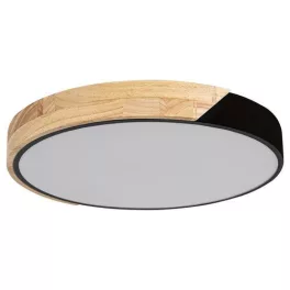   Rábalux 3528 Maple Beltéri Mennyezeti lámpa matt fekete-fehér LED 24, IP20