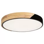 Rábalux 3528 Maple Beltéri Mennyezeti lámpa matt fekete-fehér LED 24, IP20