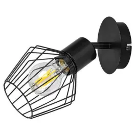   Rábalux 3534 Belano Beltéri Spotlámpa fekete-fekete E27 1x MAX 40, IP20