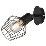 Rábalux 3534 Belano Beltéri Spotlámpa fekete-fekete E27 1x MAX 40, IP20