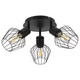   Rábalux 3536 Belano Beltéri Spotlámpa fekete-fekete E27 3x MAX 40, IP20