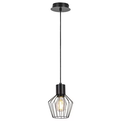 Rábalux 3539 Belano Beltéri lámpa, Függeszték, fekete-fekete E27E27 1x MAX 40, IP20