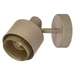 Rábalux 3547 Fedora Beltéri Spotlámpa világosbarna-arany E14 1x MAX 40, IP20