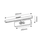 Rábalux 3640 Picture guard Beltéri Képmegvilágító lámpa króm- LED 5, IP20