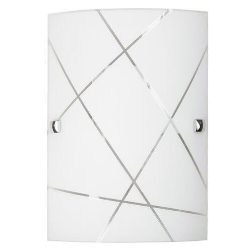 Rábalux 3697 Phaedra Beltéri Fali lámpa fehér-fehér mintás E27 1x MAX 60, IP20